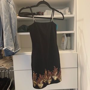 Her Pony the Label Fire Sequin Dress.